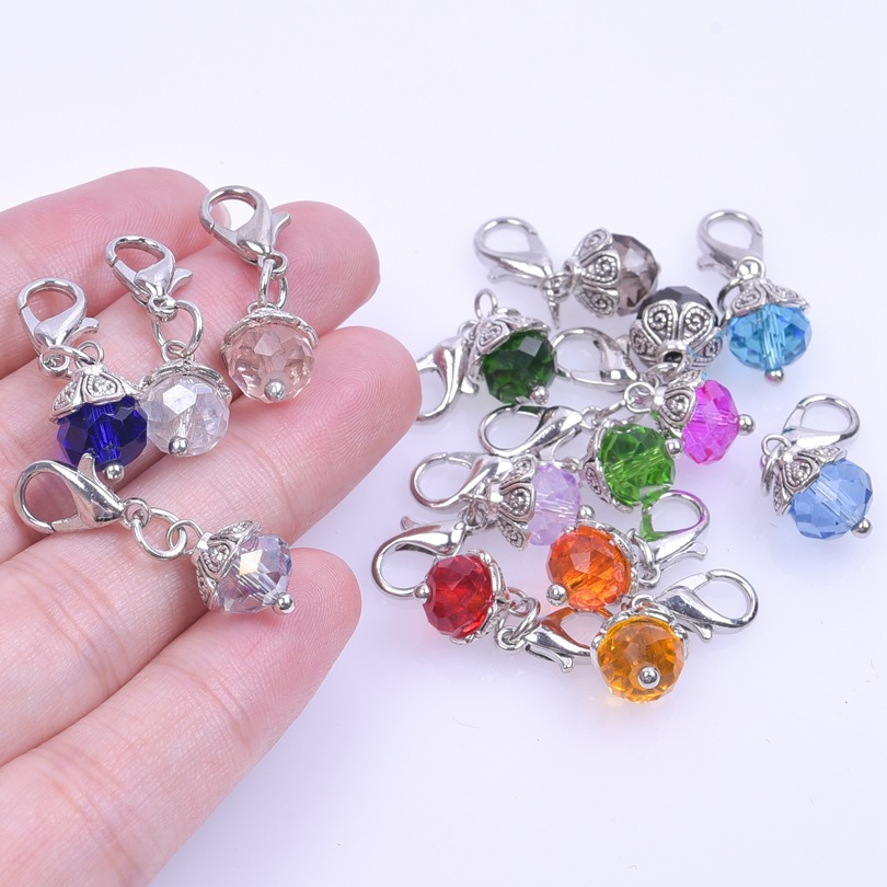 Stitch Marker Ring - 5pcs 컬러 펄 뜨개질 크로셰 잠금