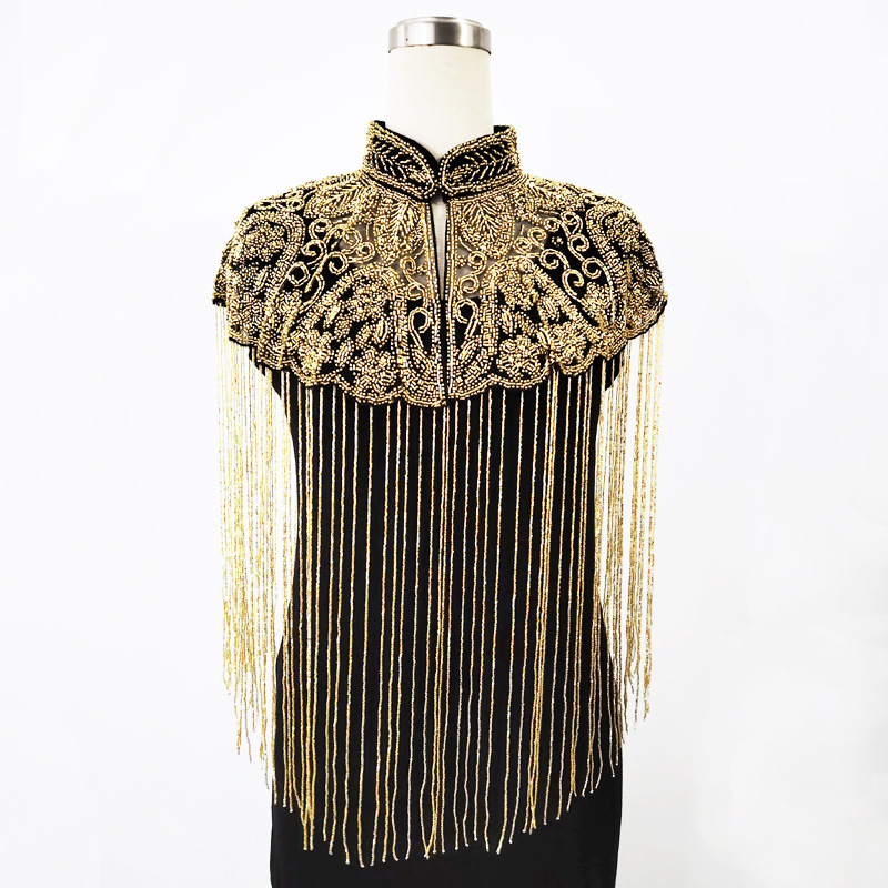Embroidery Beads - 1920년대 개츠비 스타일 고급 비즈 장식