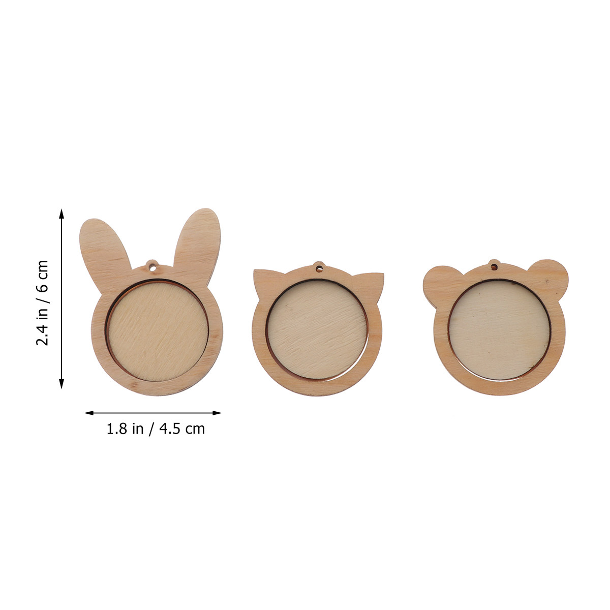 3Pcs 미니 나무 자수 고리 세트 DIY 펜던트 목걸 - Embroidery Frame 리뷰 및 가격