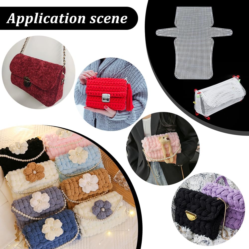 1-4개 플라스틱 메시 캔버스 시트 자수 투명 메시 빈 - Embroidery Underlay 리뷰 및 가격