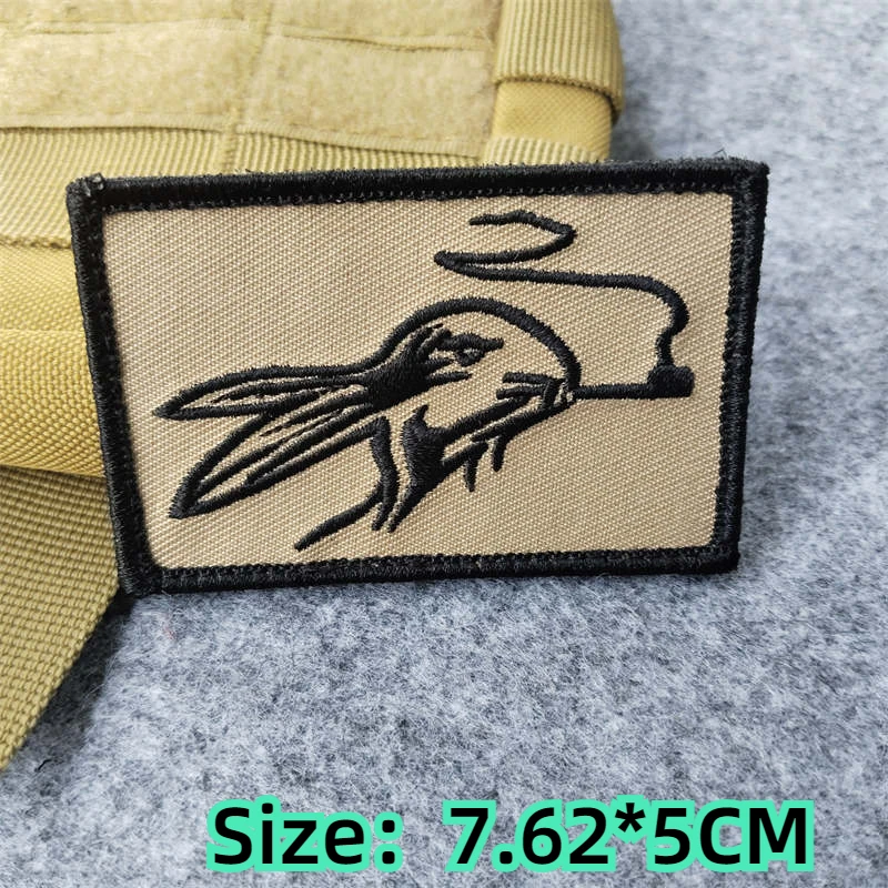 아누비스 이집트 나이프 오리 인쇄 패치, 흡연 토끼 시 - Embroidery In Egypt 리뷰 및 가격