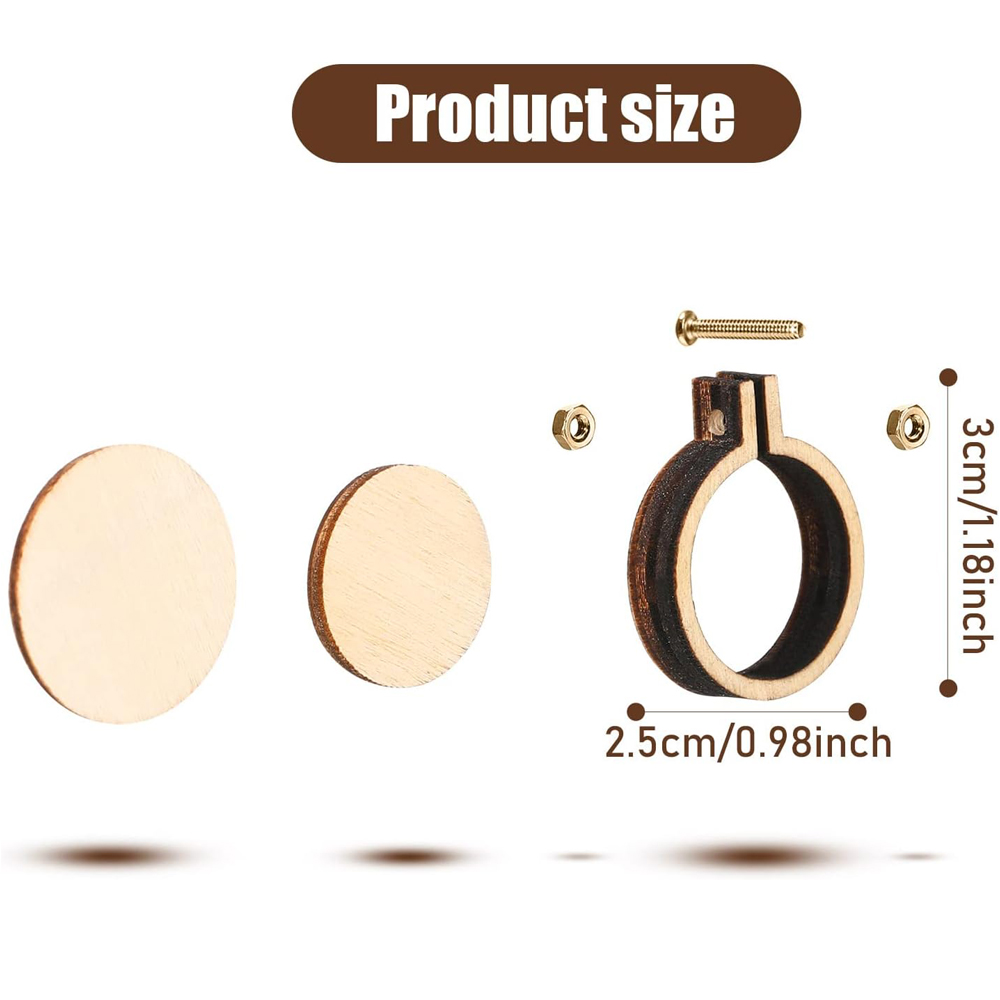 10 개/대 나무 미니 자수 후프 링 크로스 스티치 프 - Stitch Marker Ring 리뷰 및 가격