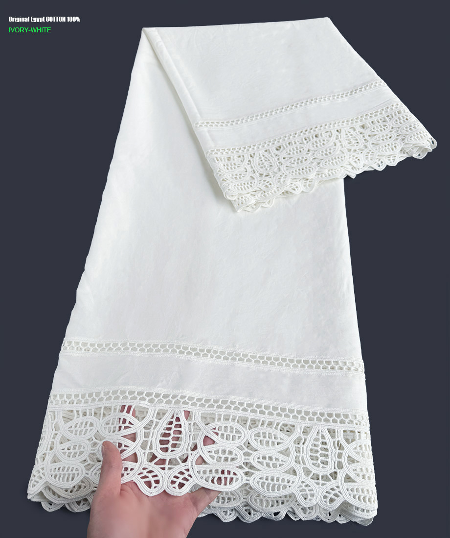 오리지널 이집트 면 100% 자수 레이스 부드럽고 깨끗 - Embroidery In Egypt 리뷰 및 가격