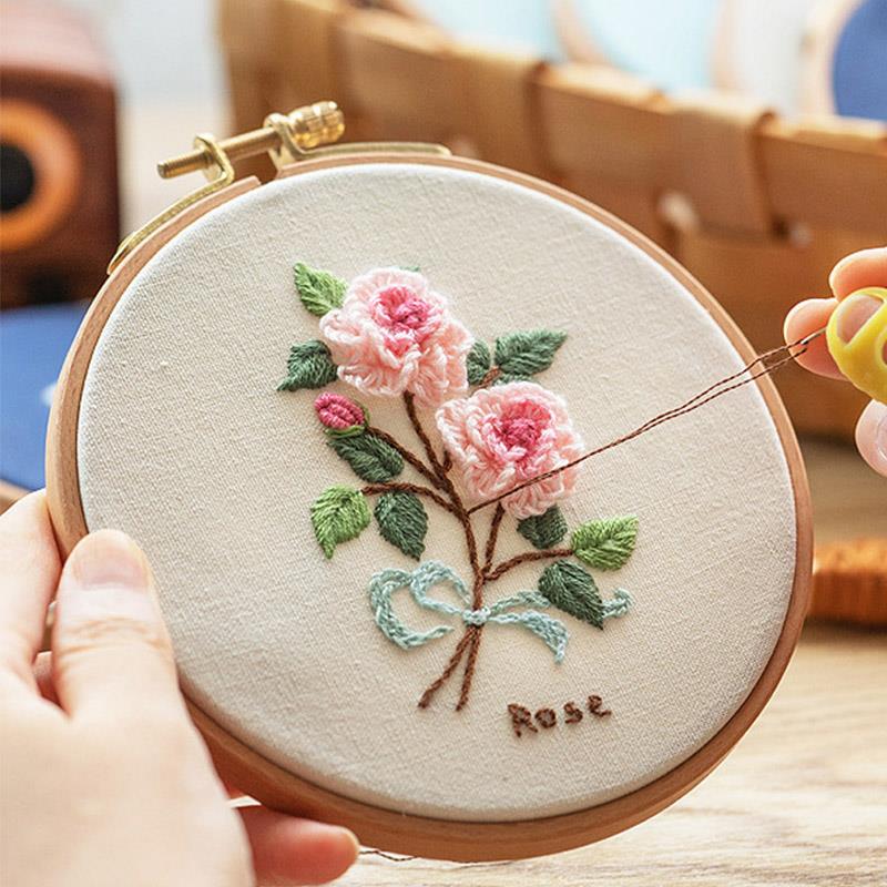 고품질 너도밤 나무 자수 고리 나무 자수 원형 링 홀더 - Stitch Marker Ring 리뷰 및 가격