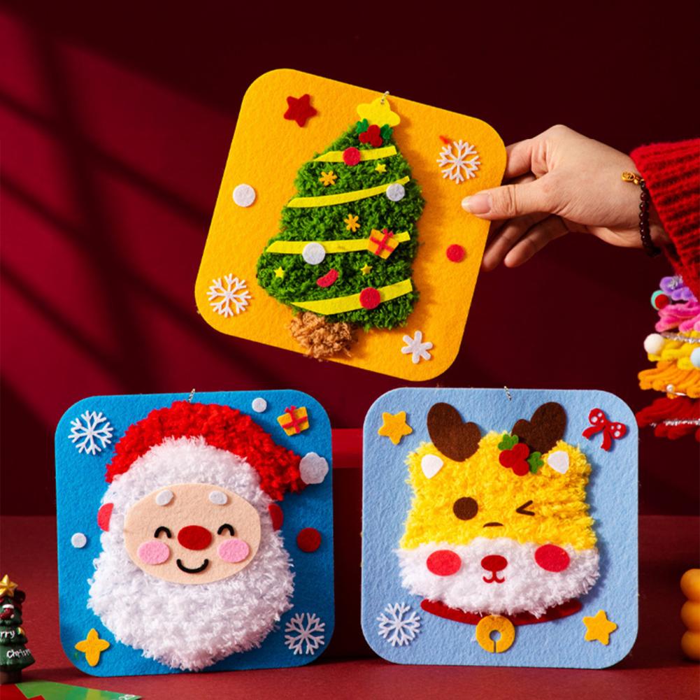 초보자를 위한 공예 키트 초보자를 위한 크리스마스 자수 - Embroidery Xmas Stocking 리뷰 및 가격