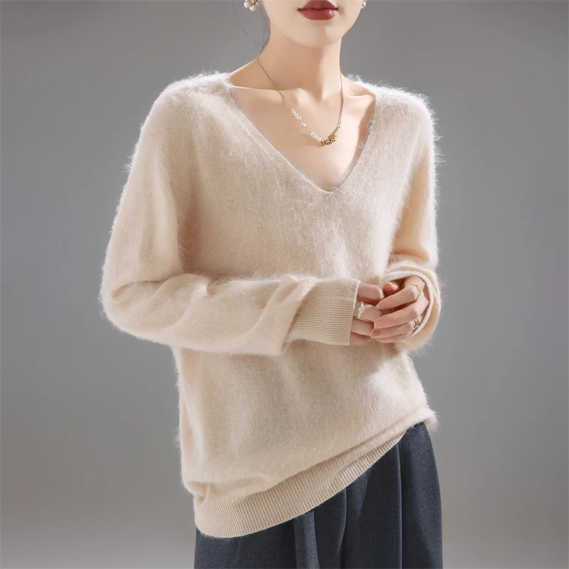 2025 여성용 100% 메리노 울 스웨터, 두꺼운 루 - Embroidery A 리뷰 및 가격