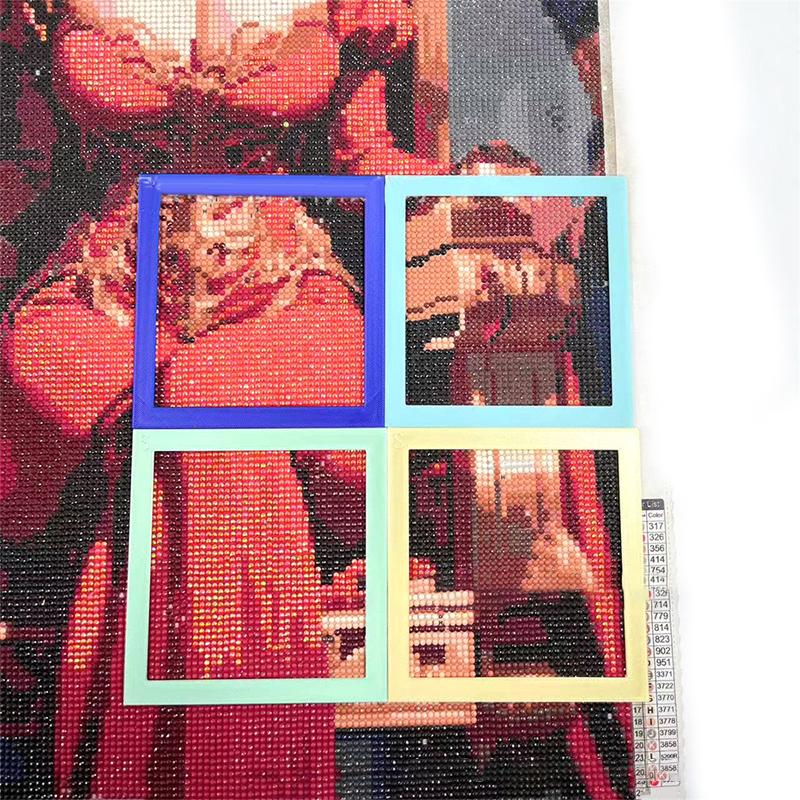 크로스 자수 DIY 액세서리용 2개, 재사용 가능한 포 - Embroidery Frame 리뷰 및 가격