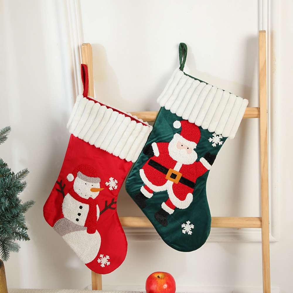 걸이식 자수 크리스마스 스타킹 개인 맞춤형 재사용 가능 - Embroidery Xmas Stocking 리뷰 및 가격