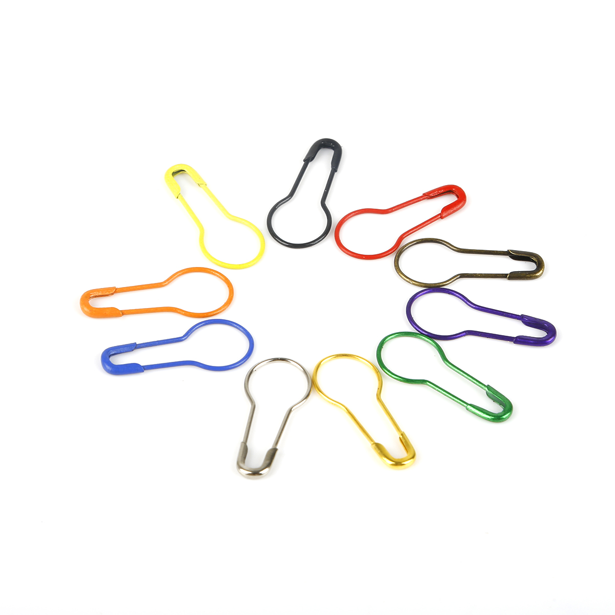 100개/세트 다채로운 색상의 뜨개질 크로셰 잠금 스티 - Stitch Marker Ring 리뷰 및 가격