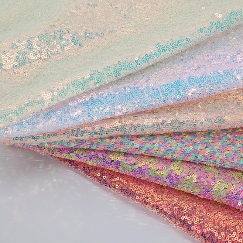 32가지 색상의 3mm 자수 무지개빛 스팽글 원단, 이 - Embroidery Abaya 리뷰 및 가격