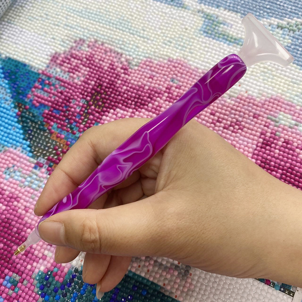 컬러 레진 다이아몬드 페인팅 펜 (5개 교체 팁 포함) - Embroidery Uae 리뷰 및 가격