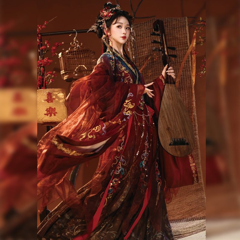 청주정원 한복 신상 (장뤄시안) 중후한 자수 민족풍 의 - Embroidery Garden 리뷰 및 가격
