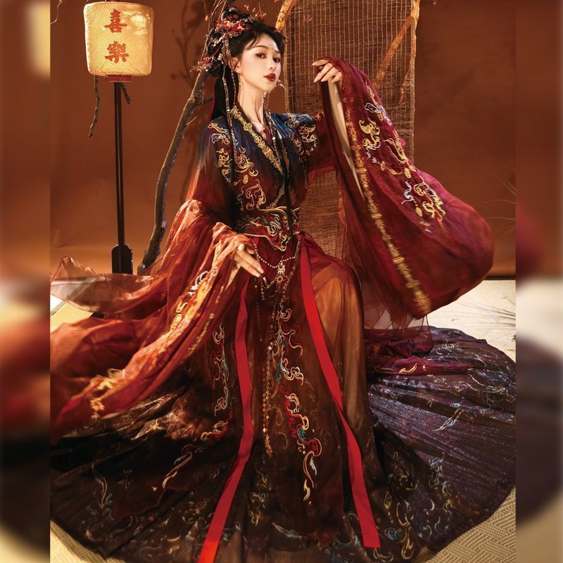 청주정원 한복 신상 (장뤄시안) 중후한 자수 민족풍 의 - Embroidery Garden 리뷰 및 가격