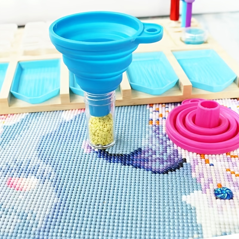 3x 미니 DIY 다이아몬드 페인팅 크로스 스티치 깔때 - Embroidery Beads 리뷰 및 가격